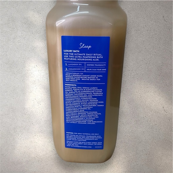 Bath & Body Works Aromatherapy Sleep Lavender Cedarwood Luxury Bubble Bath - Picture 4 of 6